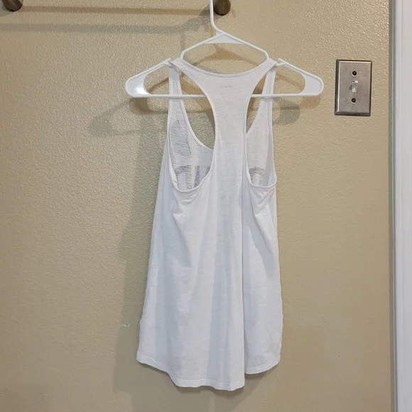 Express Women Racerback White Band of Lovers Tank top size Small - Picture 2 of 6
